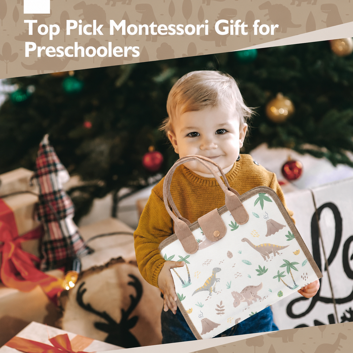 Montessori Busy Board | 8-in-1 Learning Activities