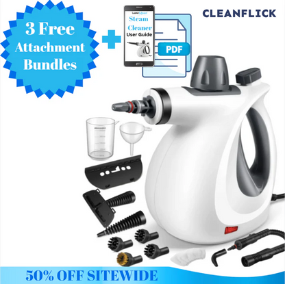 CleanFlick™ Pressurized Steamer +4 Free Gifts