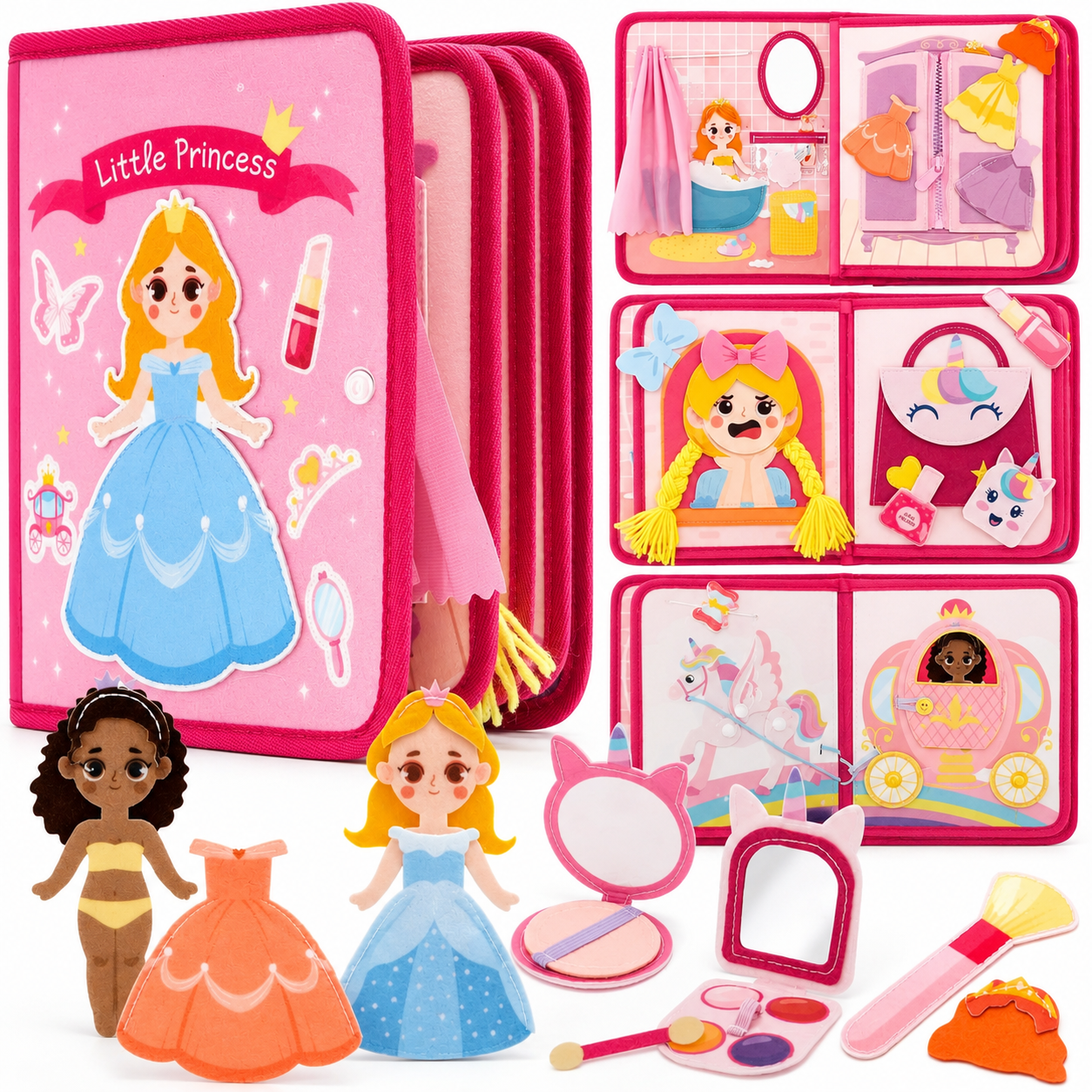 Busy Board Montessori Toys 3 Year Old Girl Gifts 3rd Bithday Idea