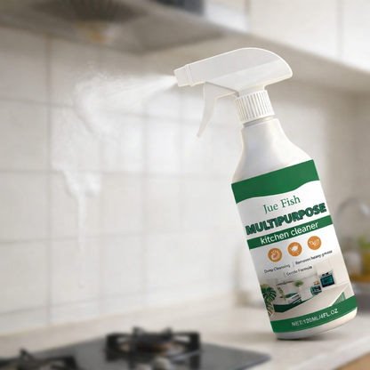 Multi Purpose Kitchen Cleaner – Powerful Degreaser Spray for Stove & Range Hood