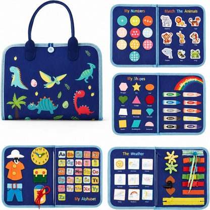 Busy Board Montessori Toys 3 Year Old Girl Gifts 3rd Bithday Idea