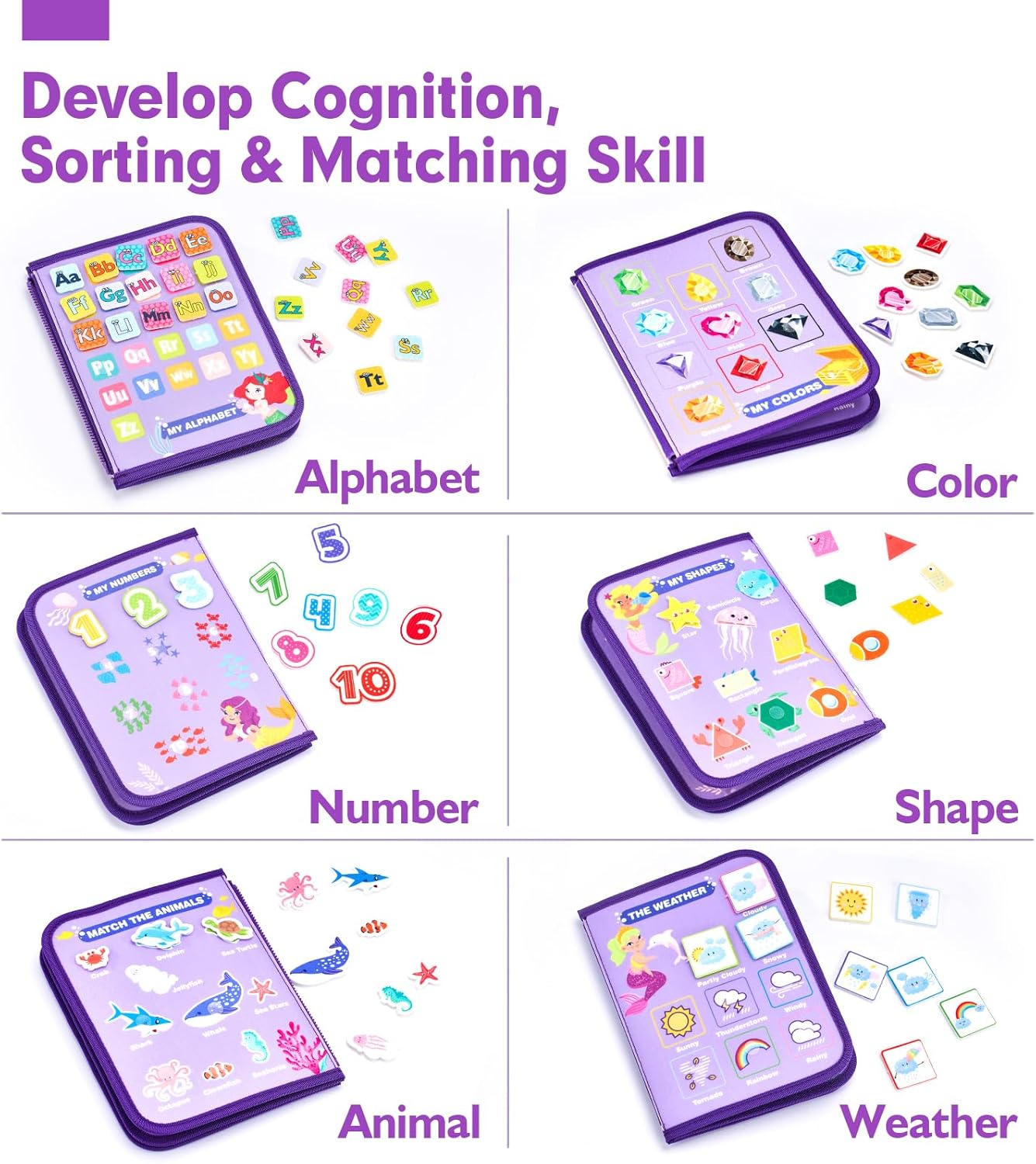 Busy Board Montessori Toys 3 Year Old Girl Gifts 3rd Bithday Idea