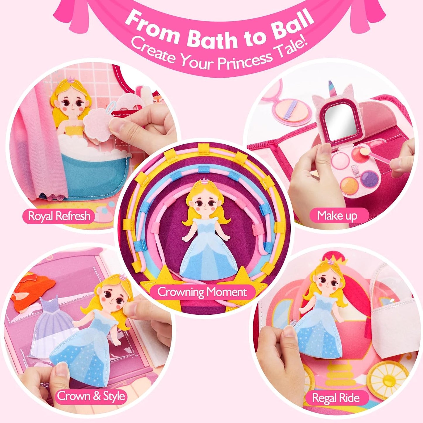 Busy Board Montessori Toys 3 Year Old Girl Gifts 3rd Bithday Idea