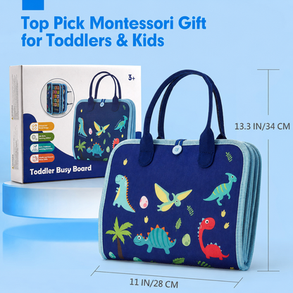 Busy Board Montessori Toys 3 Year Old Girl Gifts 3rd Bithday Idea