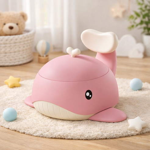 Portable Potty For Toddlers, Easy To Clean, Removable Bowl, Sturdy And Lightweight Design