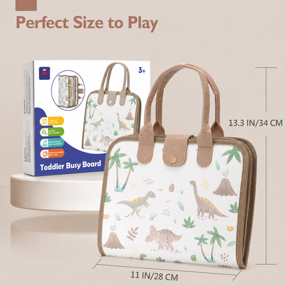 Montessori Busy Board | 8-in-1 Learning Activities