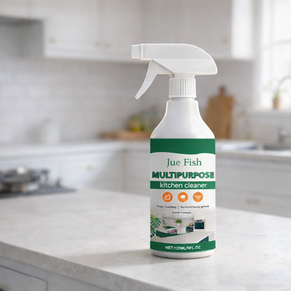 Multi Purpose Kitchen Cleaner – Powerful Degreaser Spray for Stove & Range Hood