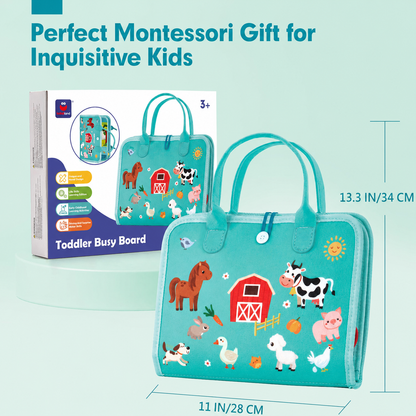 Busy Board Montessori Toys 3 Year Old Girl Gifts 3rd Bithday Idea